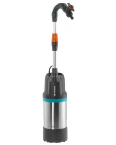 Gardena hordószivattyú 4700/2 inox automatic 550 w teljesítményű motor max. szállítási kapacitás: 4700 l/óra max. nyomás: 2,3 bar