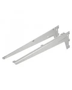 Dolle konzol 230 mm hosszúsággal tartós, porfestett acél szerkezet magas teherbírással akár 65 kg terhelésig alkalmas polcok alátá