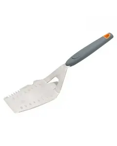   tartós rozsdamentes acél grill lapát hossz: 34,8 cm ergonomikus markolat könnyen tisztítható  