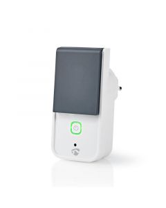 Nedis smartlife plug wifipo120fwt - okos konnektor (wifi, fehér, kültéri)