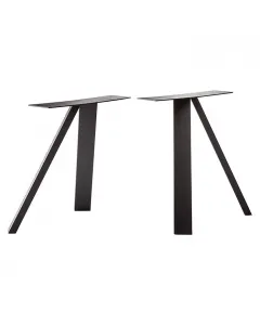 Pur iternal black edition - asztalláb (v-alakú, fekete, 2db)