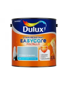 Dulux easycare beltéri falfesték foltállósága ideális választás nagy igénybevételű helyiségekbea bevonat színtartó, így a fel