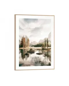 Mérete: 30 x 40 cm modern fali dekoráció kiváló minőség könnyen kombinálható vékony kerettel
