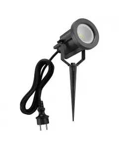Led-reflektor kerek kivitelben ip65-ös védettség természetes fehér fény (4000 k) Öntött alumínium ház és tüske Állítható fej