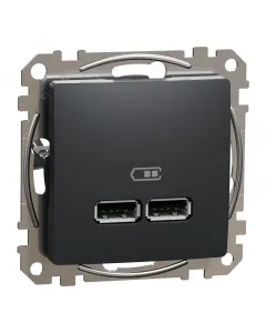 Műanyag antracit színű ip20-as védettség usb-a töltőaljzat: 5 v - 2,1 a - 10,5 w max. készenléti fogyasztás < 0,075 w