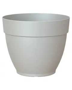 Artevasi virágcserép capri campana Ø50 cm világosszürke kivitelben klasszikus, elegáns forma különböző növényekhez uv-álló mű