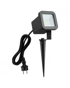Led-reflektor szögletes kivitelben ip65-ös védettség természetes fehér fény (4000 k) Öntött alumínium ház és tüske Állítható