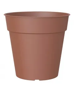 Artevasi virágcserép madagascar terrakotta Ø21 cm uv- és időjárásálló műanyag kivitel vízelvezető nyílások az optimális víz�
