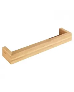 Wenko polc természetes bambusz anyagból mérete 40 x 9 x 5 cm praktikus tároló  fali rögzítésű kombinálható a wenko bambusa kolle