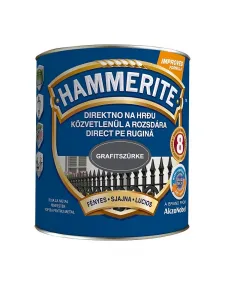 Hammerite - fémfesték közvetlenül a rozsdára - grafitszürke (fényes) 2,5l