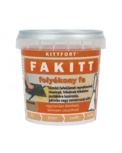Folyékony fa, más néven fakitt cseresznye színben, 250 g-os kiszerelés finom, krémes állag, vízbázisú összetétel fa, farostlemez