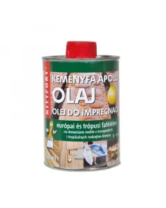 Kittfort keményfa ápoló olaj kültéri és beltéri felhasználásra természetes olajok színtelen keveréke kiszerelés: 0,5 l gyors é