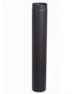 A kamintherm egyenes füstcső fatüzelésű kályhák és vegyestüzelésű kazánok égéstermék-elvezetéséhez a 2 mm vastag acélból 
