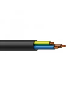 H05vv-f 3x2,5 mm² vezeték könnyű elektromos készülékekhez közepes mechanikai igénybevételhez alkalmas háztartási gépekhez – 