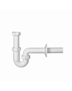 Styron csőszifon 5/4 csatlakozással műanyag kivitel tartós és korróziómentes használathoz 32 mm csőméret leeresztő nélküli kia