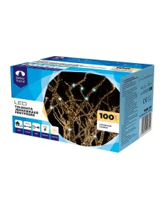 Energiatakarékos led-technológia kül- és beltéri használatra meleg- és hidegfényű 100 db led-del hossza: 10 m csillanó toldható