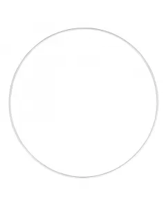 Kreatív alkotásokhoz Átmérő: 35 cm anyaga: fém fehér színű