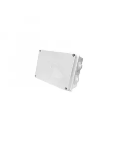 Falon kívüli kötődoboz ip65-ös védettség membrános csavaros fedéllel méret: 150 x 110 x 70 mm