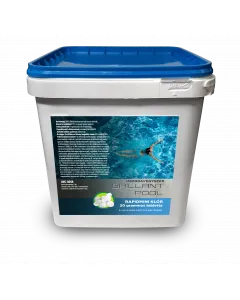 Gyorsan oldódó vízminőség-javító szilárd tabletta 20 g-os tabletták 250 db/csomag
