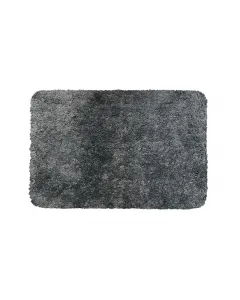Quadrat fürdőszobaszőnyeg crystal xl granit 100% poliészter anyagból latex csúszásgátlós hátoldal  méret 60 x 100 cm szürke sz�
