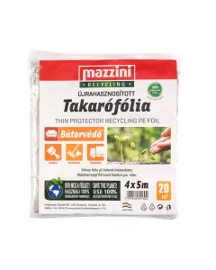 Bútorok védelmére festéshez, takarításhoz és költözéshez vékony fólia Újrahasznosított anyagból készült