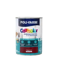 Egy poli-farbe zománcfesték, amely kül- és beltéri használatra egyaránt alkalmasalkalmas fa és fém felületek tartós bevonásáram
