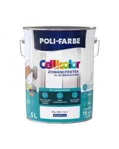 Kültéri és beltéri felhasználás esetén a poli-farbe zománcfesték megbízható alternatívafafelületek és fémalkatrészek védelm