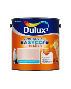Foltálló kivitelben készült a dulux márkájú beltéri falfesték púder pamacs árnyalatbantartós színezésű diszperziós festék, 