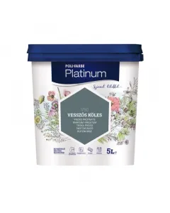 A poli-farbe platinum beltéri falfesték matt felületet biztosít és elegáns hatást kelttartós bevonatot képez, amely jól tűri a mi