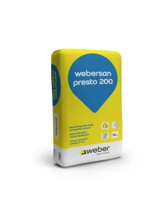 Webersan presto falszárító javító vakolat 30 kg-os kiszerelésben erősen nedves, sószennyezett falakra sómegkötő, falszárító ha
