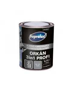 Az orkÁn profi supralux zománcfesték 3in1 megoldást kínál fémfelületekrebeltéri és kültéri alkalmazás esetén is használhatóh