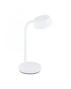 Az eglo márkájú asztali lámpa beépített led fényforrással energiatakarékos megoldása 4,6 w teljesítmény hosszú távon is alacso