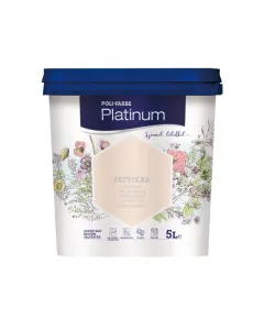 A poli-farbe platinum beltéri falfesték matt felületet kínál tartóssággalextra nagy fedőképesség révén gyorsan elérhető az egy