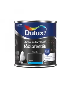 Dulux táblafesték beltéri használatra extra matt, krétázható felület jó fedőképesség, gyors száradás, tartós és mosható bev