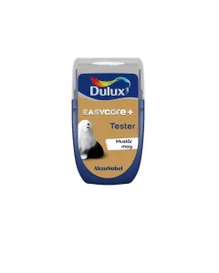 Kis méretű dulux easycare+ teszterrel könnyen kipróbálható a beltéri falfesték mustárszínepróbafestéshez ideális, így nem kell