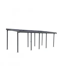 Modern megjelenésű sunfun pergola kiemelkedő uv-védelemmel kertbe vagy teraszhozpolikarbonát tetőpaneljei 50+ uv-szűrést biztosítan