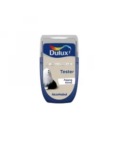 Beltéri falfesték kipróbálásához ideális, dulux easycare+ márkájú teszterkompakt, 30 ml-es kiszerelés révén könnyen használha