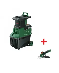 Teljesítmény: 2500 w max. vágási átmérő: 45 mm max. anyagáramlás: 230 kg/h gyűjtőtartály kapacitása: 53 l puha és keményfa a