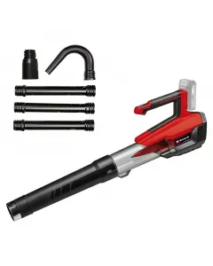 Einhell power x-change akkus lombfúvó  szénkefe nélküli motor 200 km/h légsebesség 670 m3/perc légszállítás akkut és töltőt