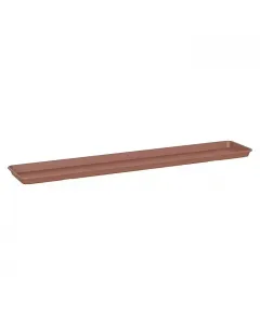 Artevasi alátét virágládához madagascar 80 cm terrakotta színben szögletes, legfeljebb 80 cm-es balkonládákhoz felfogja a feleslege