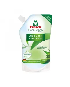 Aloe vera kivonatot tartalmaz kíméletes a bőrhöz visszazárható, környezetbarát csomagolás utántöltő kiszerelés