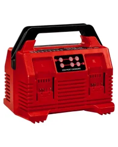 Akkutöltő power x-change 18v rendszerhez négy akkufoglalatos párhuzamos töltés 4 a gyorstöltési technológia automatikus töltési s