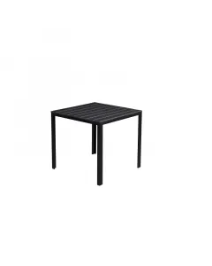 California - kerti asztal (82x82x80cm, antracit)