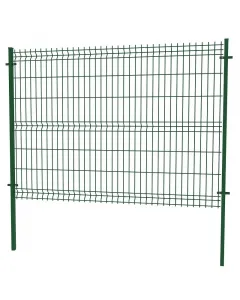 Drótvastagság: 3,1 mm lyukméret: 200 x 83 mm tábla mérete: 250 x 153 cm egyszerű szerelés zöld színű
