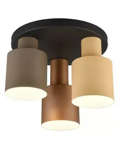 Trio mennyezeti lámpa 3 x max. 40 w-os e27-es foglalattal dekoratív megjelenés modern dizájn ip20-as védettség