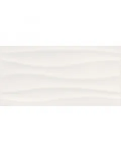 A blanka white wave falicsempe modern hullámmintával és fehér színnel harmonikus légkört teremtbeltéri felületek esztétikus burkol