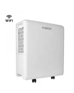 Páramentesítő 16l/nap teljesítménnyel wifi vezérlés és led-kijelző 3 l-es, kivehető víztartály Árvízvédelem és szűrőjelző