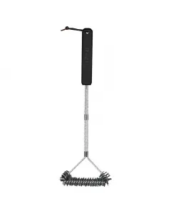 Cozze grillkefe erős sörtékkel az alapos tisztításához rozsdamentes acél fej a hatékony és tartós használatért ergonomikus marko