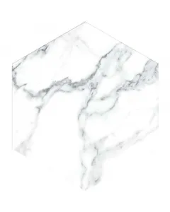 Márványhatású felületével a hexagon marmor greslap természetesen illeszkedik modern terekbekültéren és beltéren is alkalmazható,