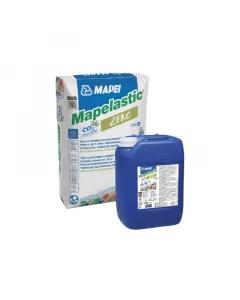 Mapei mapelastic a+b kenhető vízszigetelés erkélyek, teraszok, fürdőszobák és medencék védelmére -20°c-ig rugalmas, kétkomponen